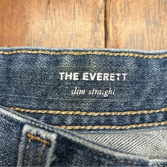 AG Adriano Goldschmied men’s the Everett slim straight den 360 jeans - Picture 9 of 11